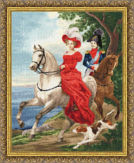 Вышивка ЧМ-053 Встреча с кавалером Вышивка ЧМ-053 Встреча с кавалером