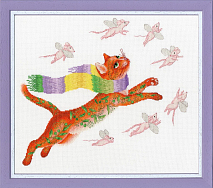 Вышивка ВК-055 Охота на розовых мышей