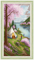 Вышивка ЛП-073 Весенний поход Вышивка ЛП-073 Весенний поход