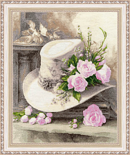 Вышивка СЖ-075 Белый винтаж