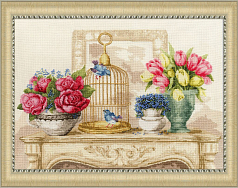 Вышивка СЖ-050 Весенний шарм Вышивка СЖ-050 Весенний шарм