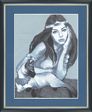 Вышивка А-005 Сиамская кошка Вышивка А-005 Сиамская кошка